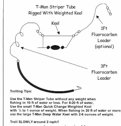 Bottom fishing for striped bass Clearance